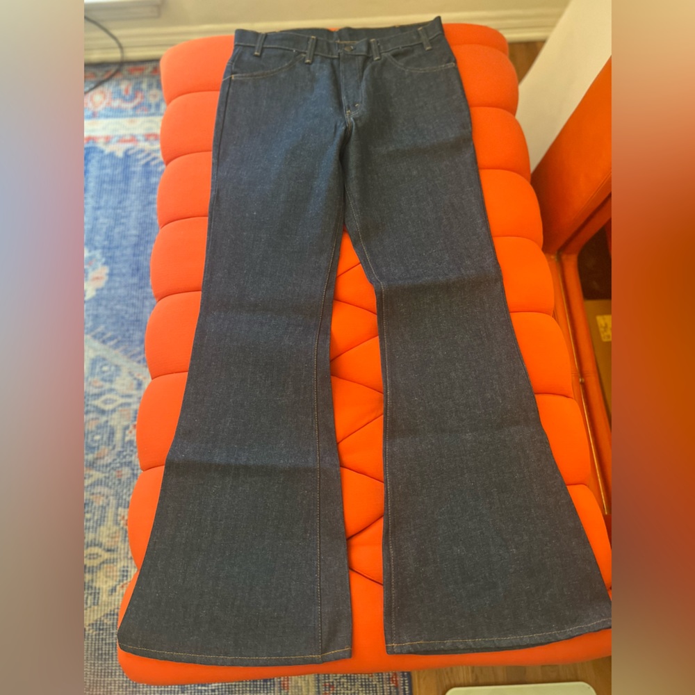 Levi's 684 Big Bells Bellbottoms orange tab 36L 36W NWT